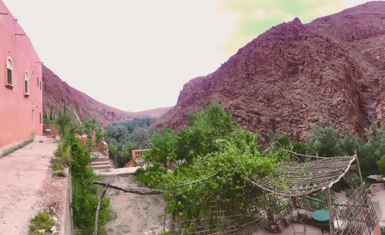 Hotel Panoramique De La Vallee Aït Idaïr エクステリア 写真