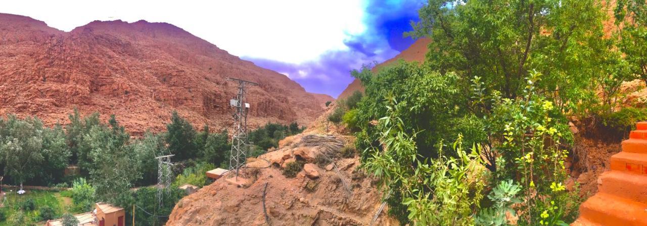 Hotel Panoramique De La Vallee Aït Idaïr エクステリア 写真