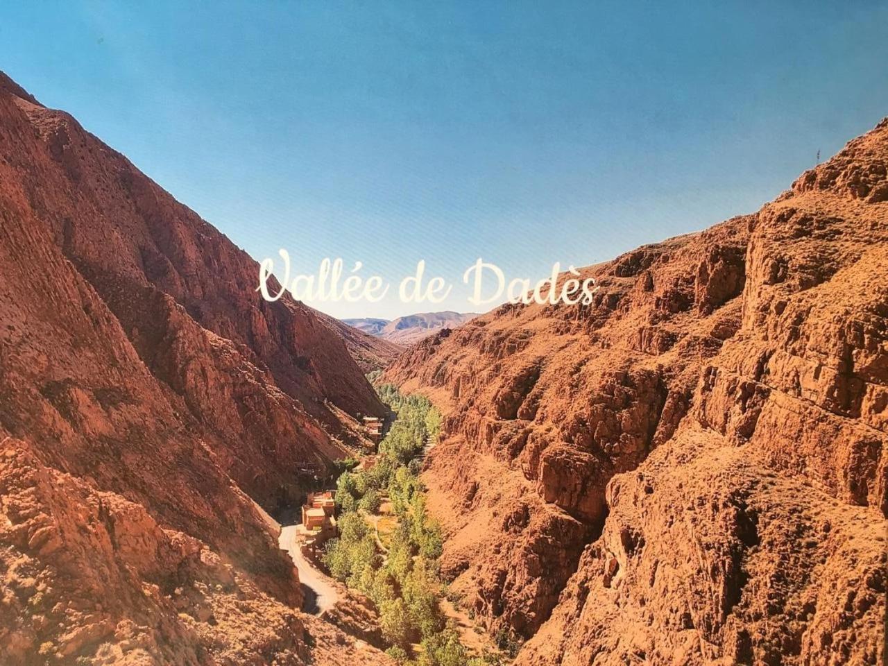 Hotel Panoramique De La Vallee Aït Idaïr エクステリア 写真