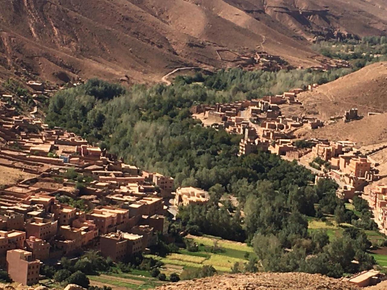 Hotel Panoramique De La Vallee Aït Idaïr エクステリア 写真